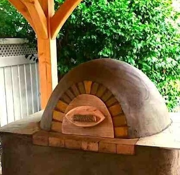 Eco-Roof and Cob Oven